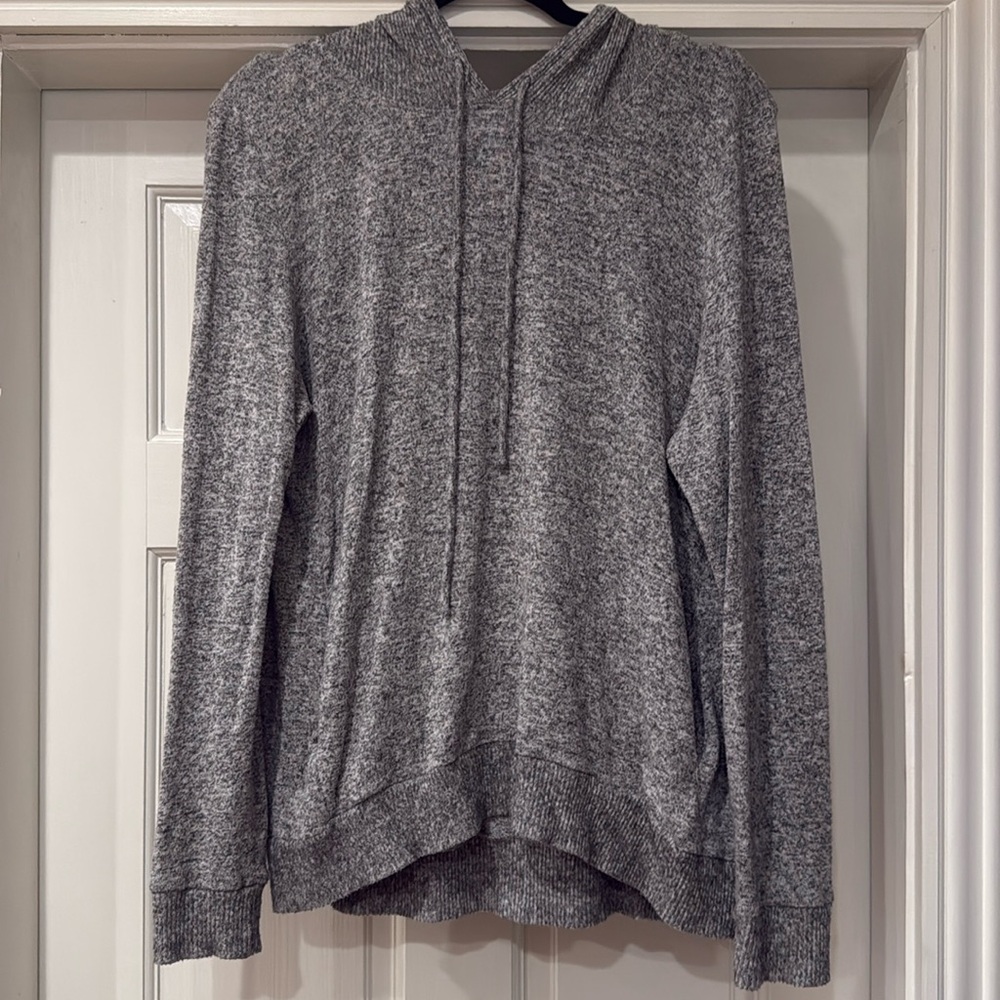Anthropologie Saturday Sunday Gray Soft Hoodie Size M